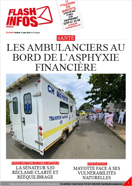 Flash infos Mayotte du Vendredi 13 mars 2026
