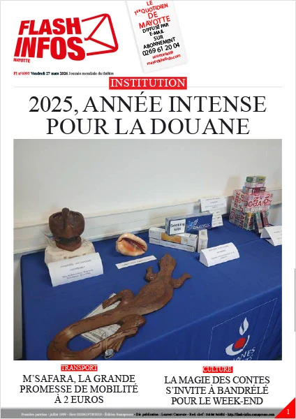 Flash infos Mayotte du Vendredi 27 mars 2026