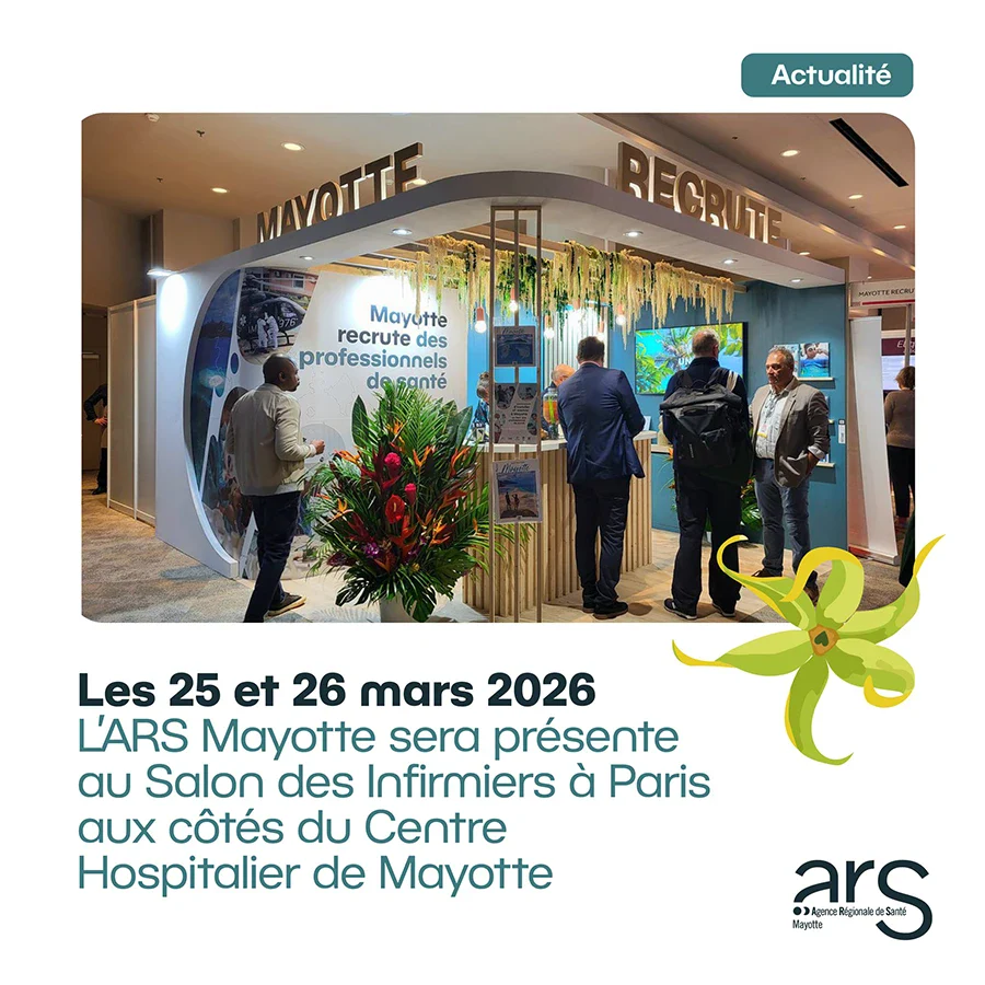 L’ARS Mayotte au Salon Infirmier 2026 à Paris