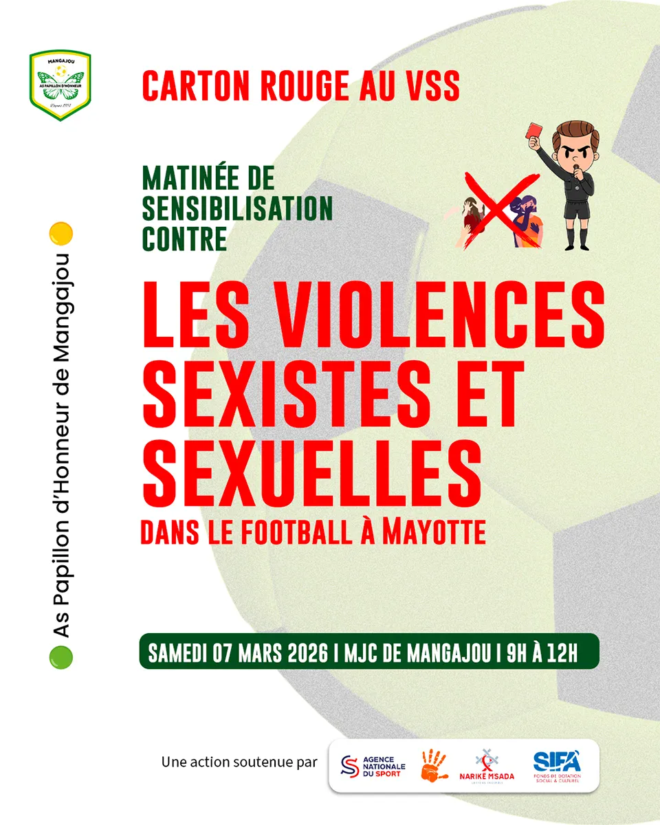 Mangajou : “Carton Rouge aux VSS !”, une matinée pour lutter contre les violences dans le football