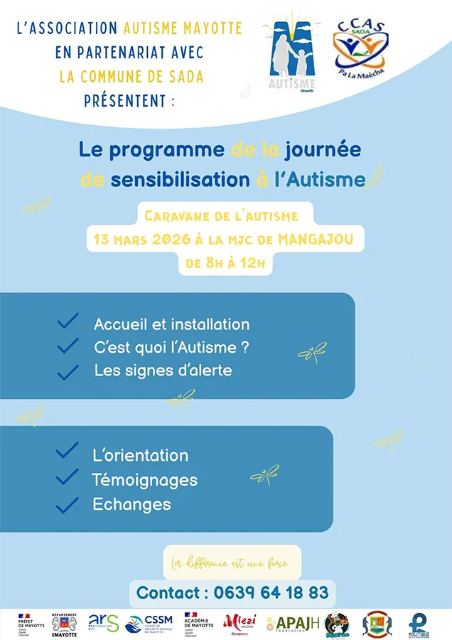 Une matinée pour mieux comprendre l’autisme à Ouangani