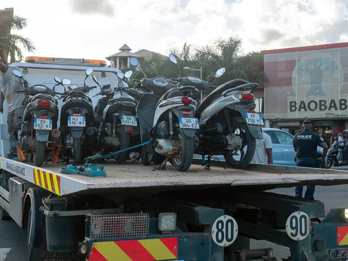 Coup de filet contre les taxis mabawas au carrefour du Baobab
