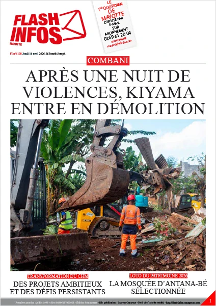 Flash infos Mayotte du Jeudi 16 avril 2026