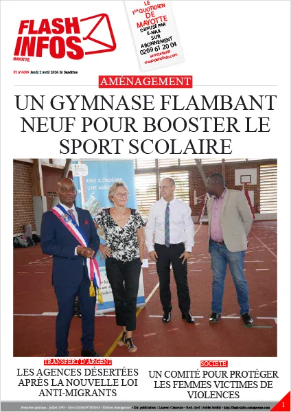 Flash infos Mayotte du Jeudi 2 avril 2026