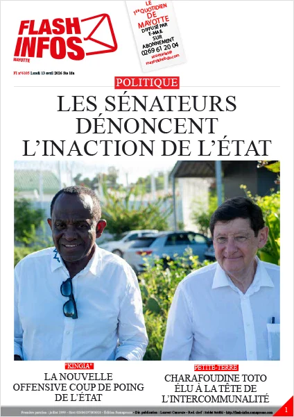 Flash infos Mayotte du Lundi 13 avril 2026