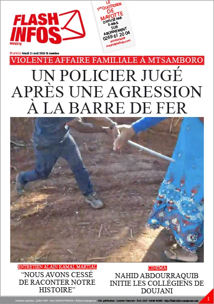 Flash infos Mayotte du Mardi 21 avril 2026