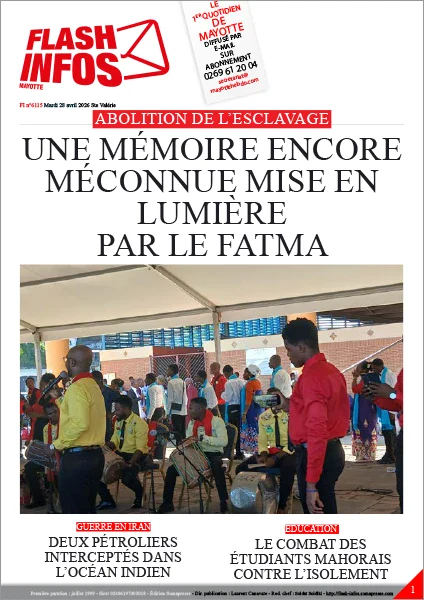 Flash infos Mayotte du Mardi 28 avril 2026
