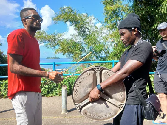 Le carnaval a anim&eacute; les rues de Mamoudzou ce lundi