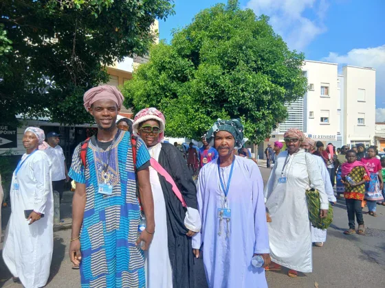 Le carnaval a anim&eacute; les rues de Mamoudzou ce lundi
