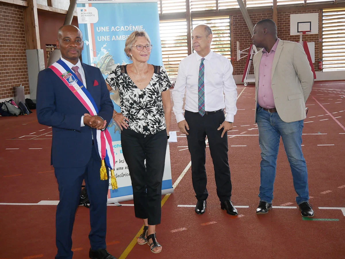Le rectorat de Mayotte se dote d’un nouveau gymnase