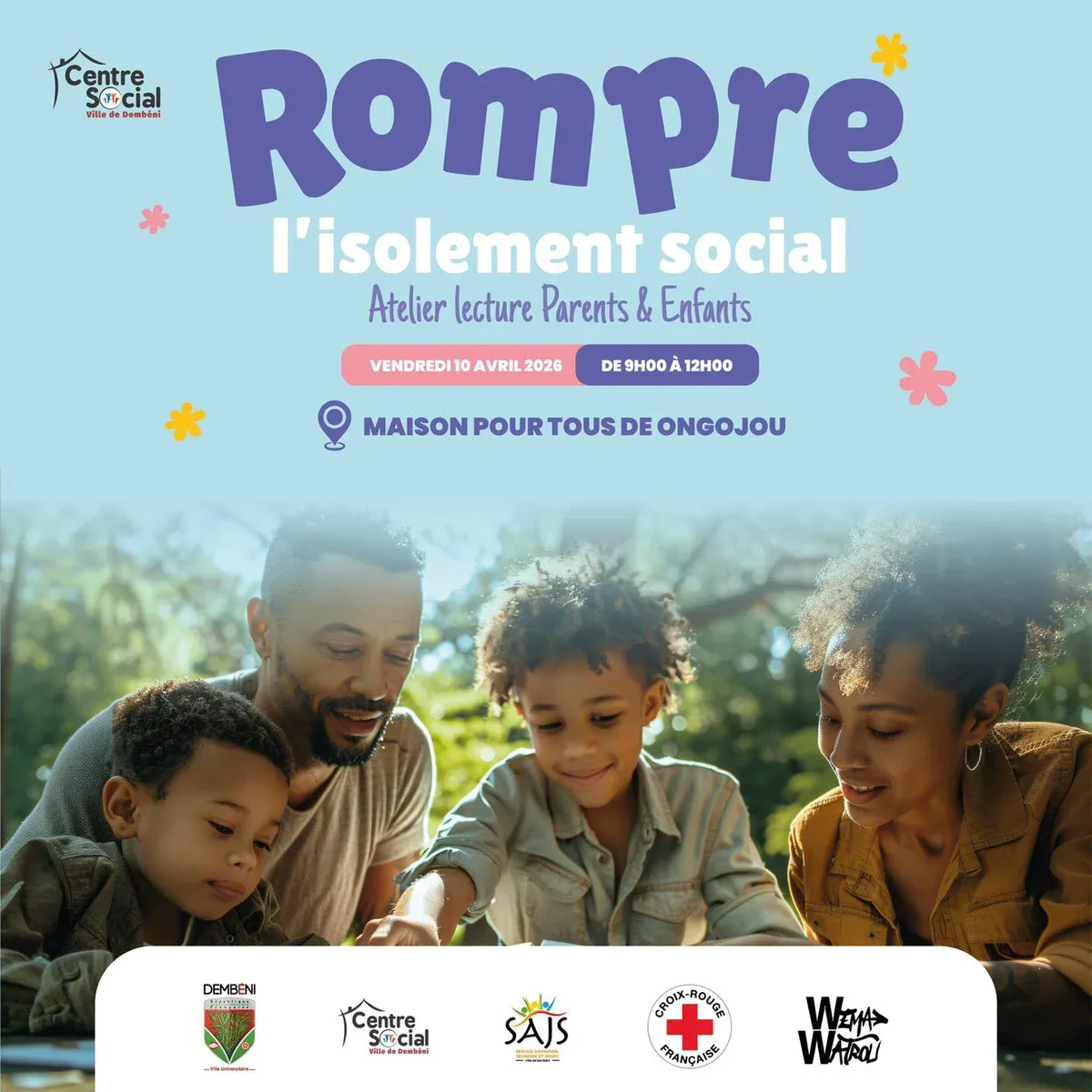 Un atelier lecture parents-enfants pour renforcer le lien familial