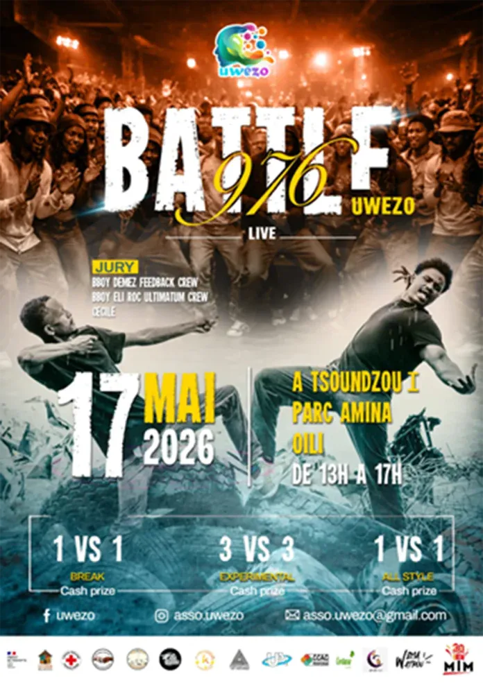 Battle sur la piste de danse de l’Association Uwezo