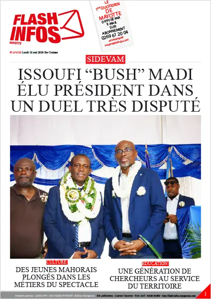 Flash infos Mayotte du Lundi 18 mai 2026