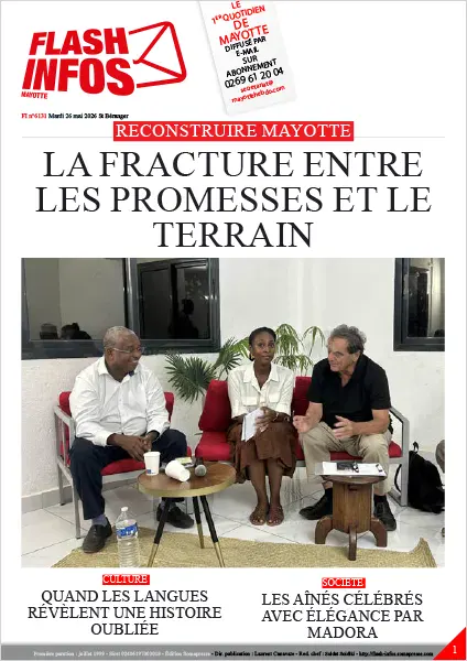 Flash infos Mayotte du Mardi 26 mai 2026