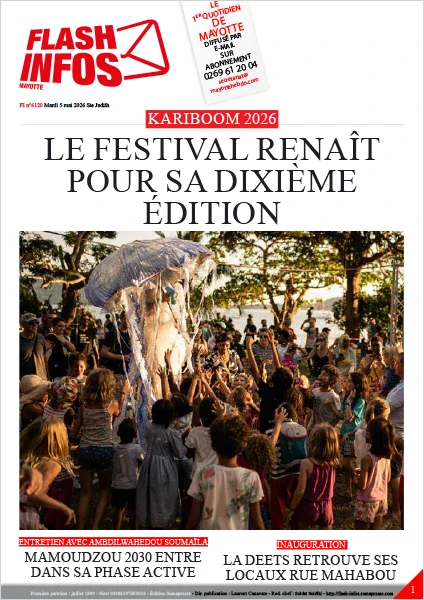 Flash infos Mayotte du Mardi 5 mai 2026