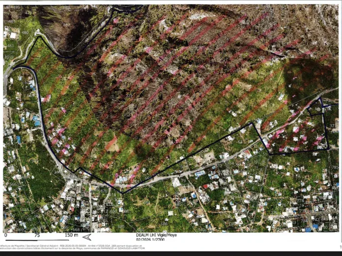 L’État ordonne l’évacuation et la destruction de constructions illégales sur la descente de Moya