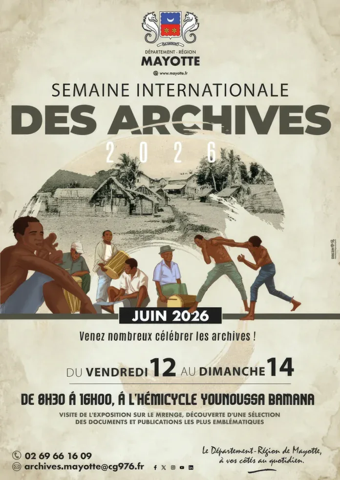 Semaine internationale des archives 2026 à Mayotte