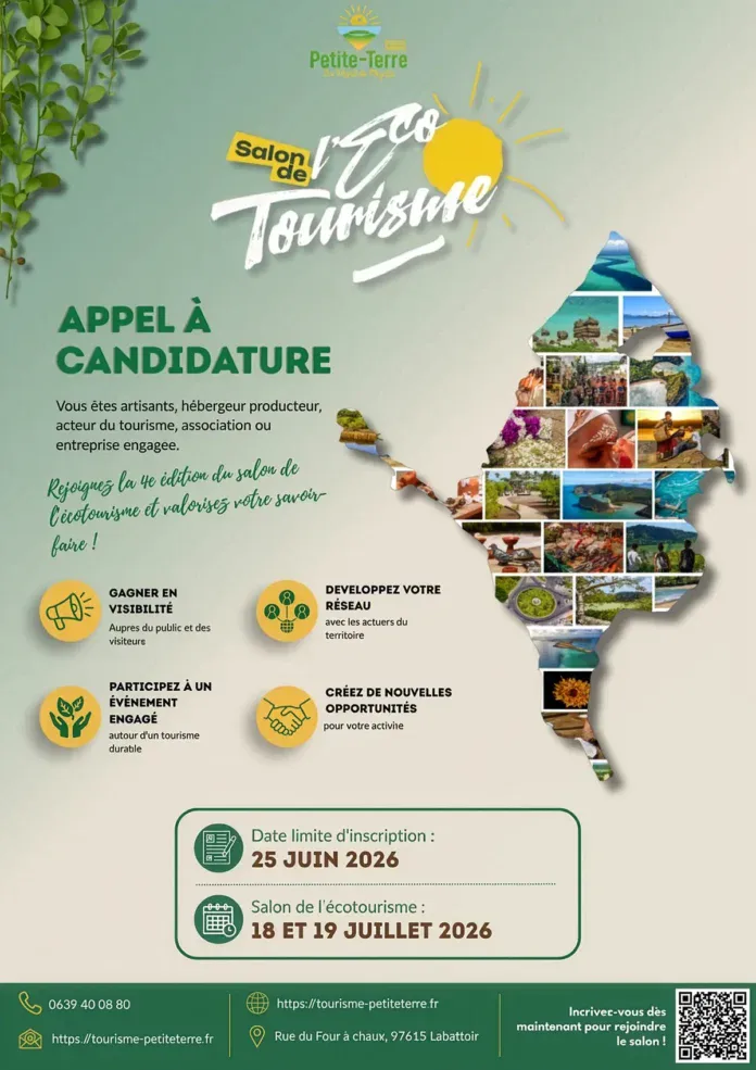 Appel à candidatures pour le Salon de l’Écotourisme de Petite-Terre