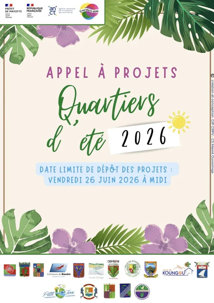 Attractivité à Mamoudzou : le dispositif « Quartiers d'été 2026 » est de retour