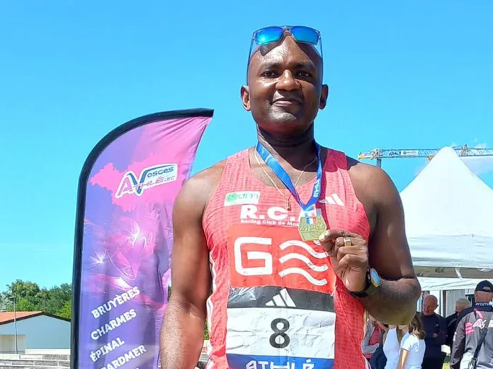 Championnat d’athlétisme : Soultoini Ali, champion de France Masters du javelot