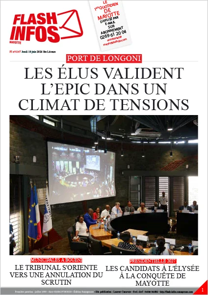 Flash infos Mayotte du Jeudi 18 juin 2026
