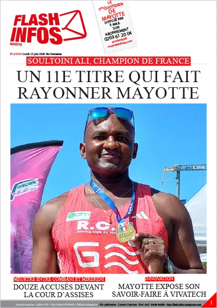 Flash infos Mayotte du Lundi 15 juin 2026