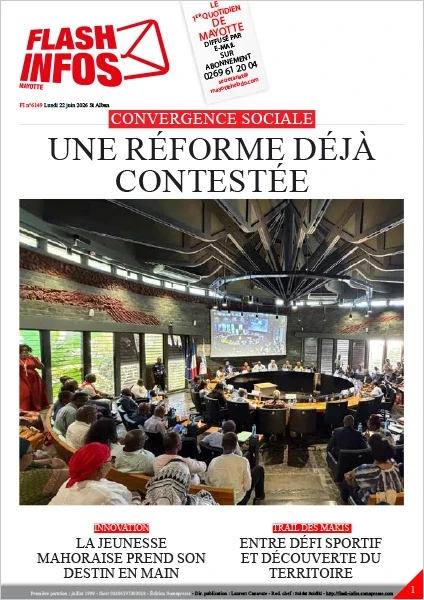 Flash infos Mayotte du Lundi 22 juin 2026