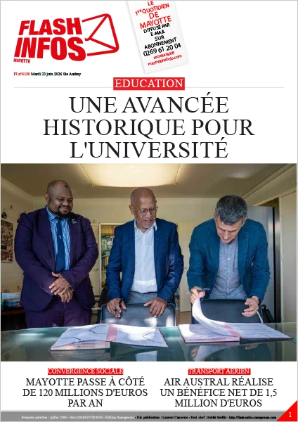Flash infos Mayotte du Mardi 23 juin 2026