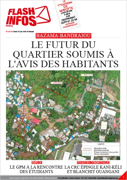 Flash infos Mayotte du Mardi 30 juin 2026
