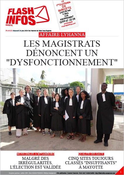 Flash infos Mayotte du Mercredi 24 juin 2026