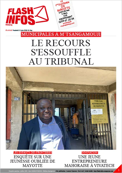 Flash infos Mayotte du Vendredi 12 juin 2026