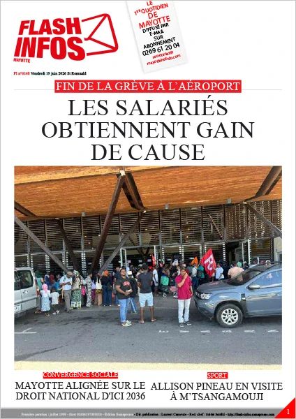 Flash infos Mayotte du Vendredi 19 juin 2026