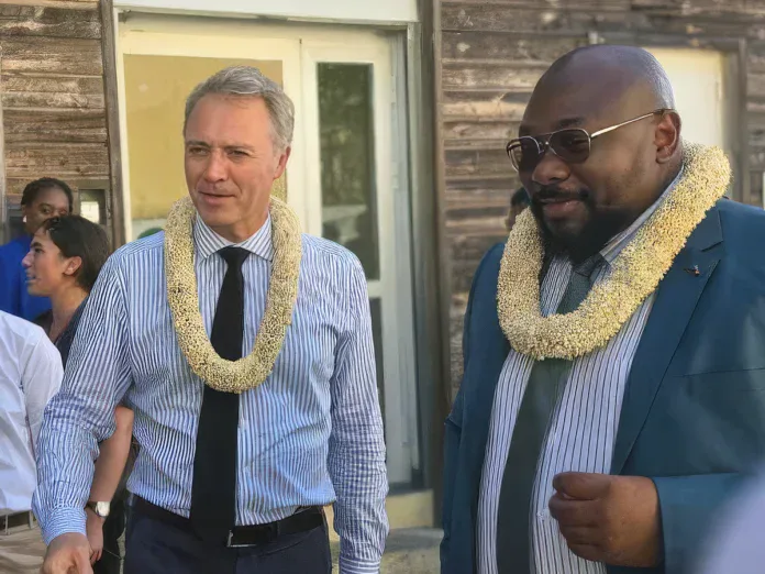 Le préfet de Mayotte en visite à la Communauté de Communes de Petite-Terre