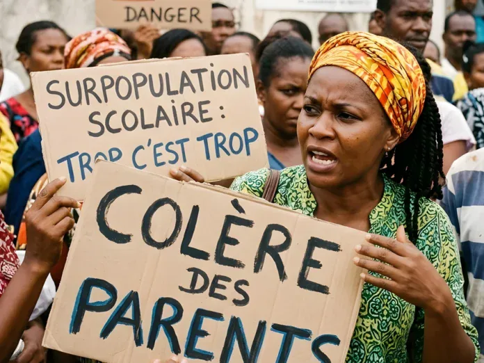 M'zouazia : la colère des parents face à la surpopulation scolaire