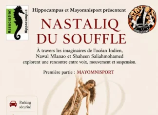 « Nastaliq du souffle » : un duo surprenant entre le tissu aérien de Shaheen et la voix de Nawal « Nastaliq du souffle » : un duo surprenant entre le tissu aérien de Shaheen et la voix de Nawal