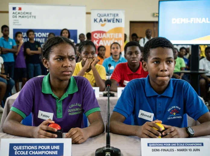 « Questions pour une école championne » : Ouvoumoja et Les Flamboyants en finale le 17 juin