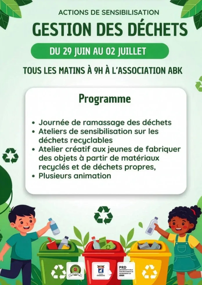 Sensibiliser les jeunes à la gestion des déchets à Mamoudzou Sensibiliser les jeunes à la gestion des déchets à Mamoudzou