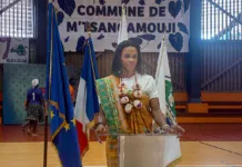 Une championne olympique à M’Tsangamouji Une championne olympique à M’Tsangamouji