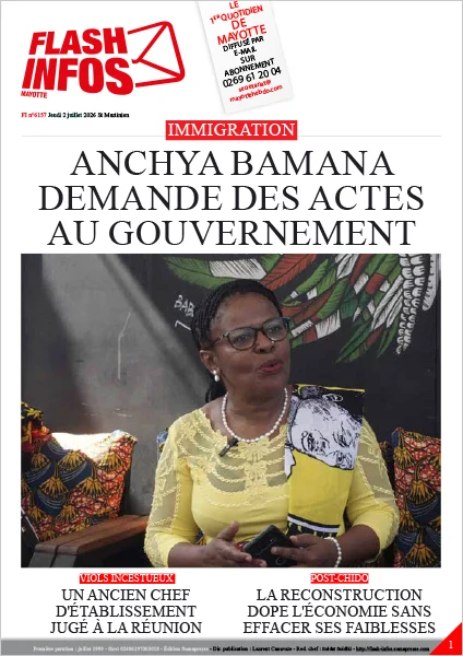 Flash infos Mayotte du Jeudi 2 juillet 2026