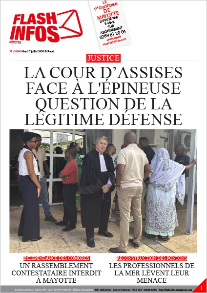 Flash infos Mayotte du Mardi 7 juillet 2026