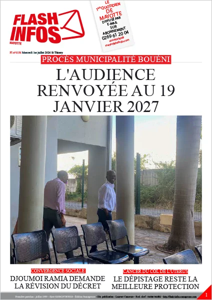 Flash infos Mayotte du Mercredi 1er juillet 2026
