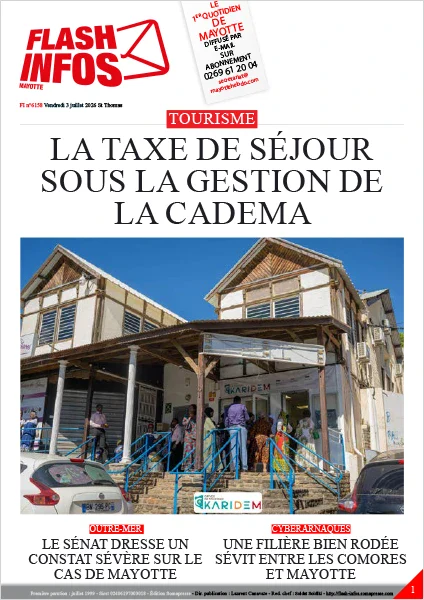 Flash infos Mayotte du Vendredi 3 juillet 2026