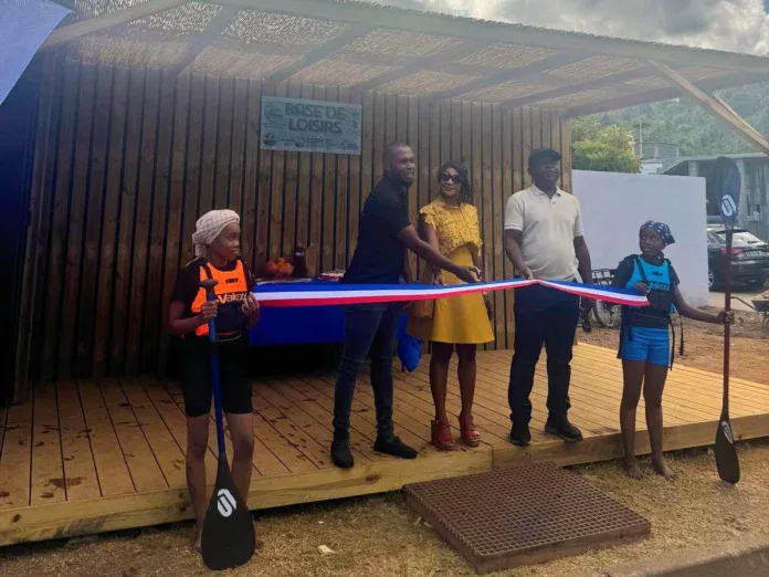 Inauguration de la base de loisirs nautiques de M’Tsangamouji