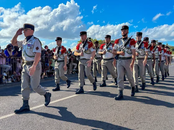 Mayotte c&eacute;l&egrave;bre le 14 juillet avec un important d&eacute;fil&eacute; &agrave; Mamoudzou