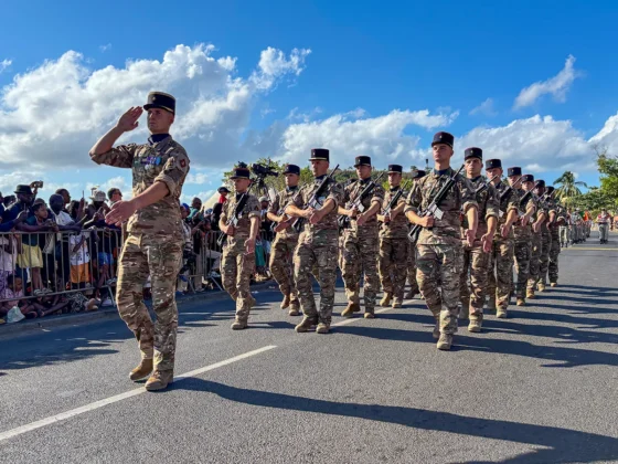 Mayotte c&eacute;l&egrave;bre le 14 juillet avec un important d&eacute;fil&eacute; &agrave; Mamoudzou