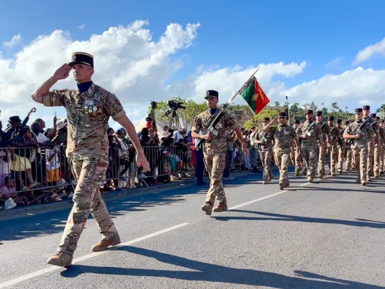 Mayotte c&eacute;l&egrave;bre le 14 juillet avec un important d&eacute;fil&eacute; &agrave; Mamoudzou