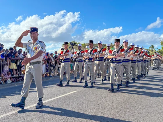 Mayotte c&eacute;l&egrave;bre le 14 juillet avec un important d&eacute;fil&eacute; &agrave; Mamoudzou