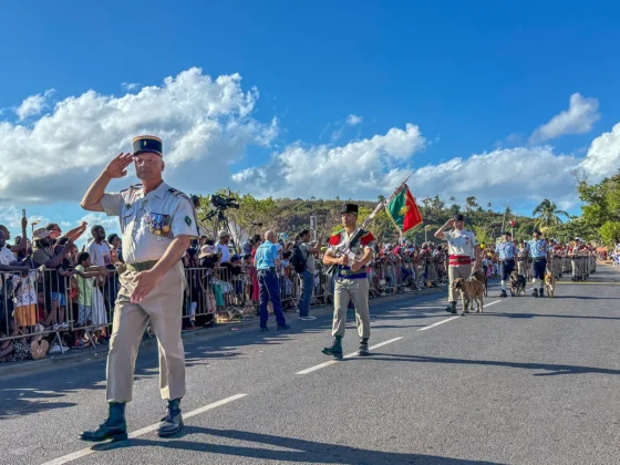 Mayotte c&eacute;l&egrave;bre le 14 juillet avec un important d&eacute;fil&eacute; &agrave; Mamoudzou