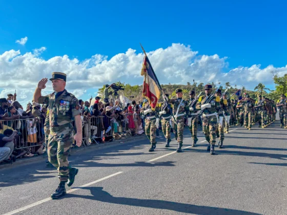 Mayotte c&eacute;l&egrave;bre le 14 juillet avec un important d&eacute;fil&eacute; &agrave; Mamoudzou