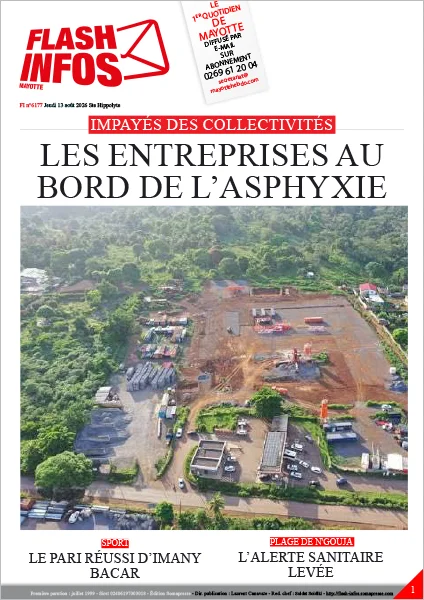 Flash infos Mayotte du Jeudi 13 août 2026
